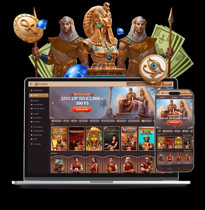 Vicibet Deutschland - Echtgeld Bonus und Freispiele zum Spielen
